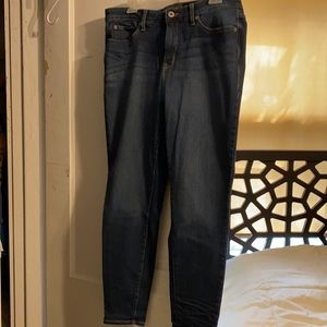 Torrid sky high skinny Jean 16R dark blue